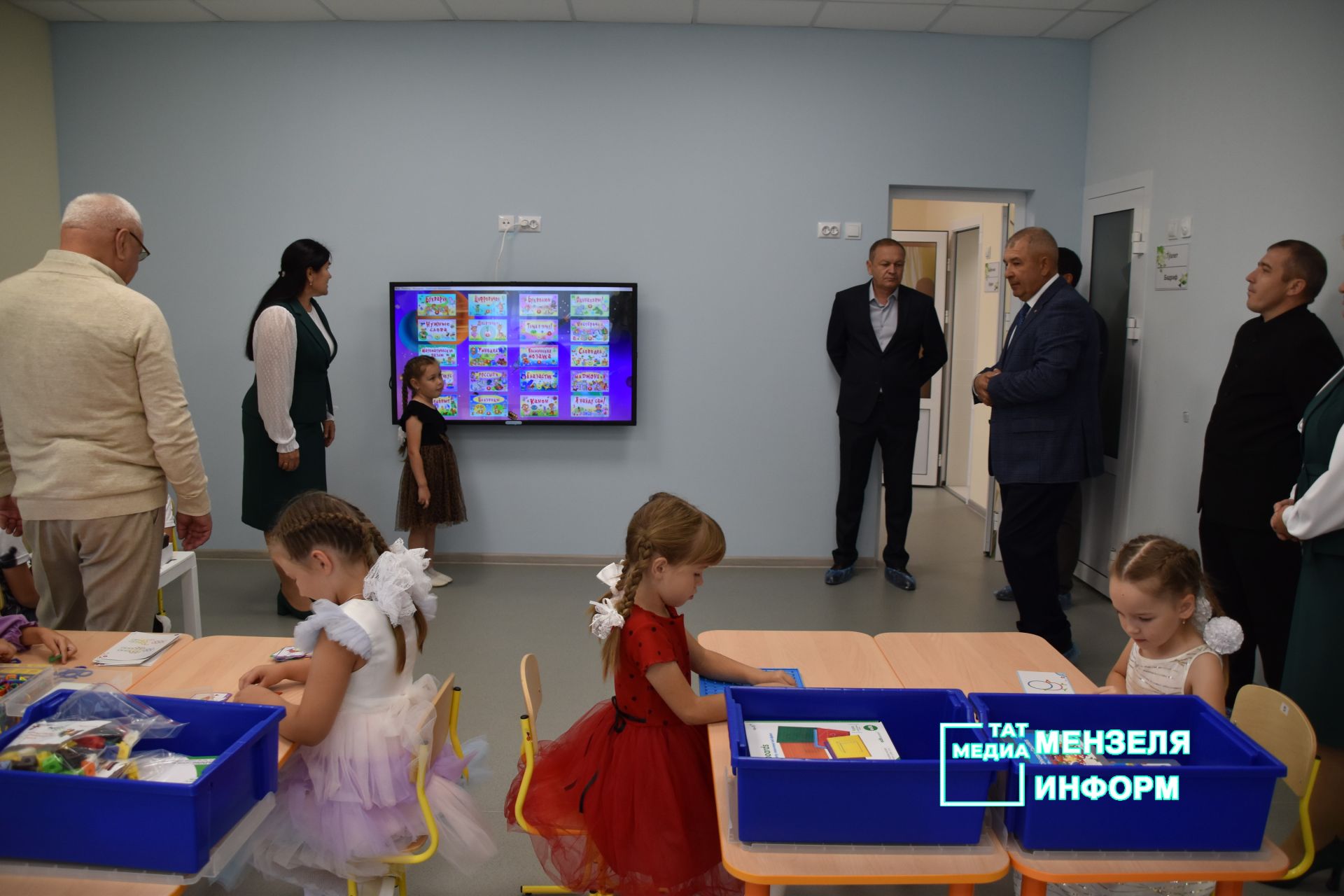 В Мензелинске открыли обновленный детский сад «Алтынчэч»