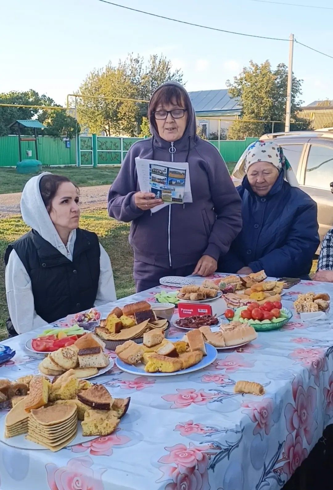Жители деревни Мензелинского района провели дворовые посиделки