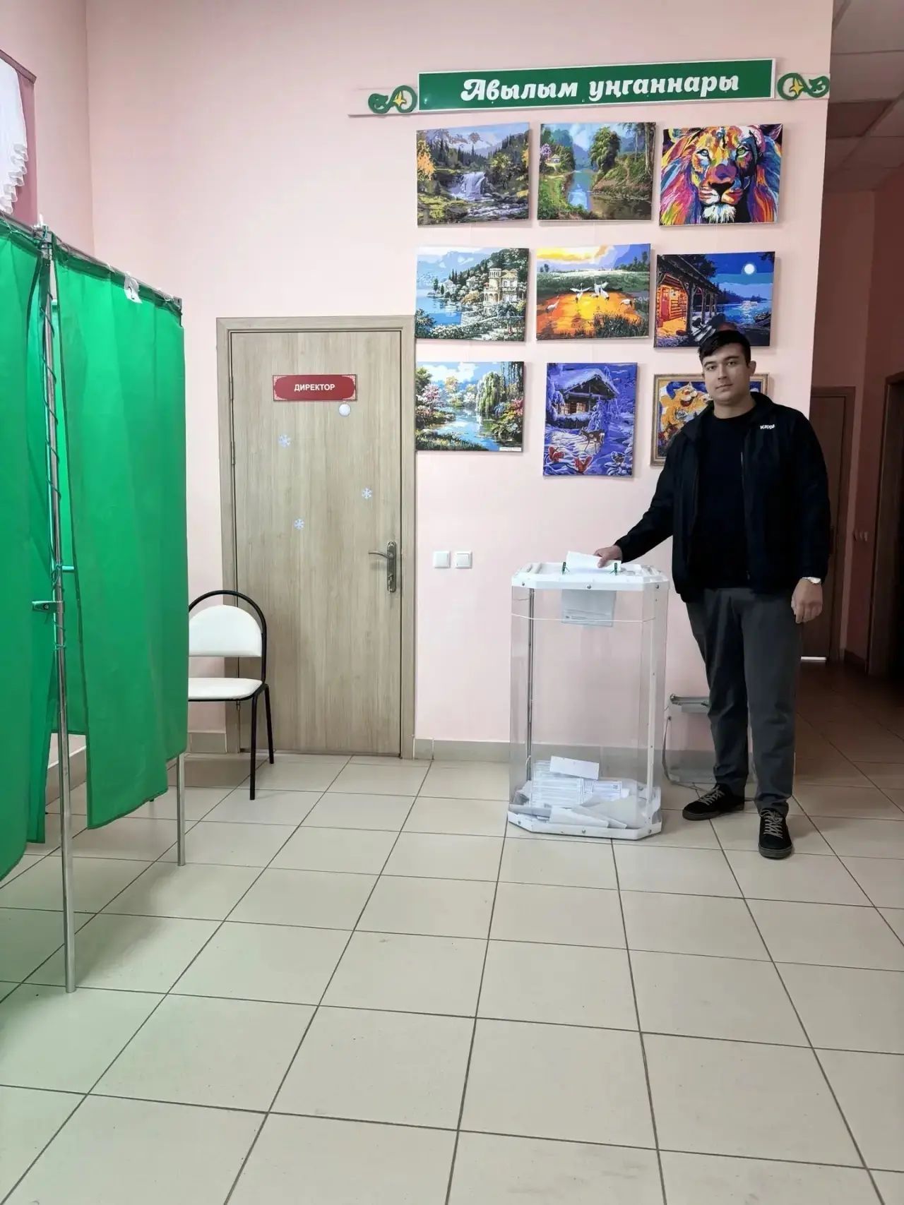 В Мензелинске еще есть молодежь, и они участвуют в выборах