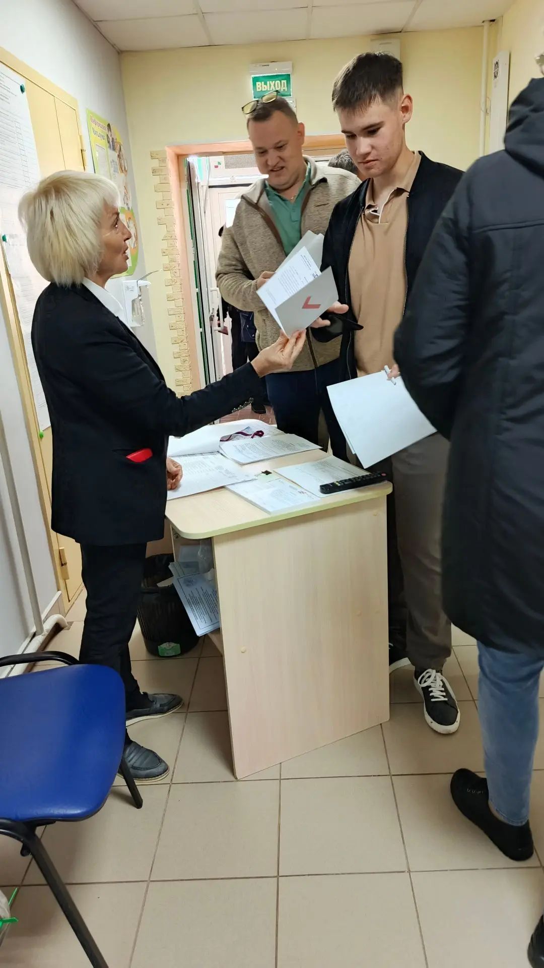 В Мензелинске молодежь с удовольствием принимает участие в выборах депутатов Госдумы России