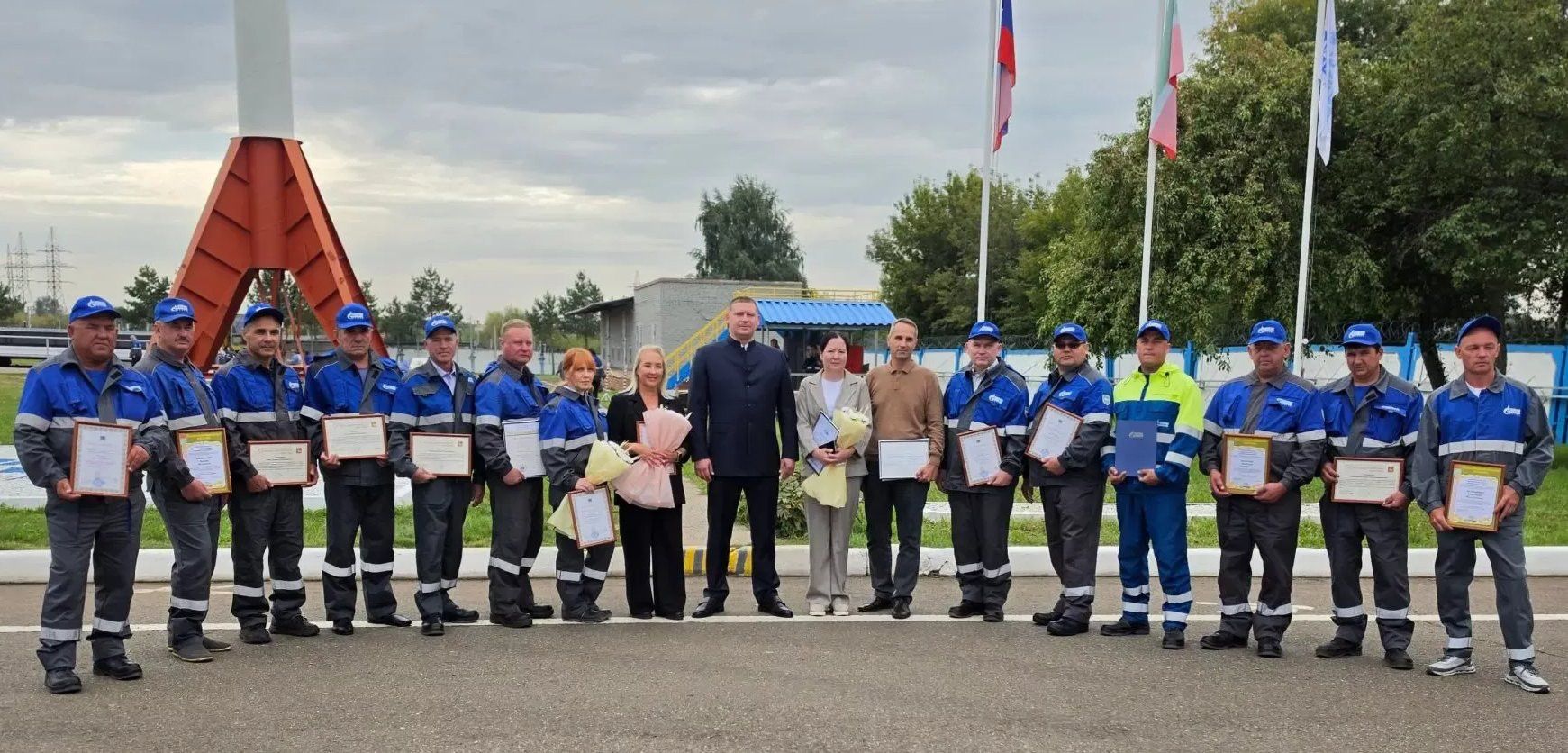 В Мензелинском районе чествовали работников газовой отрасли