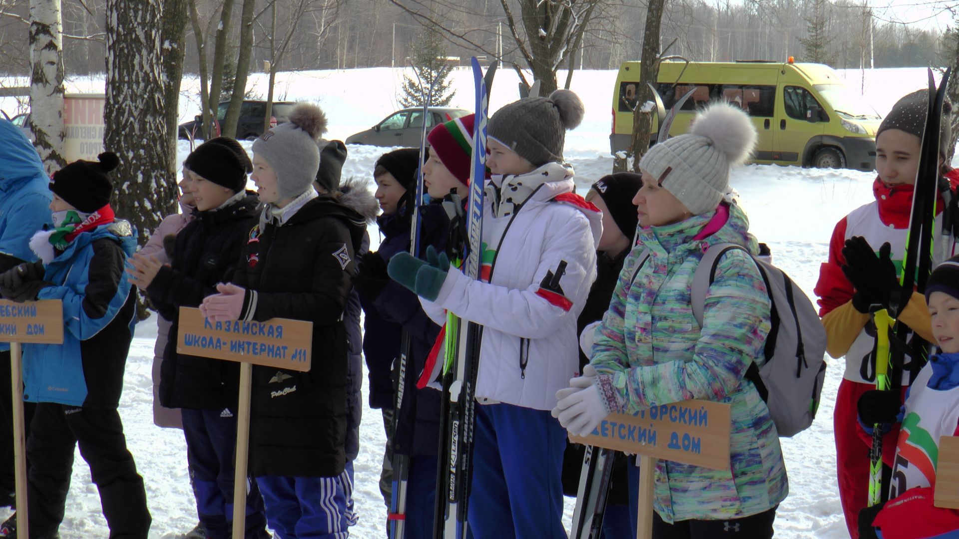 Команда Мензелинской школы-интерната заняла первое место на IX Республиканском Первенстве по лыжным гонкам