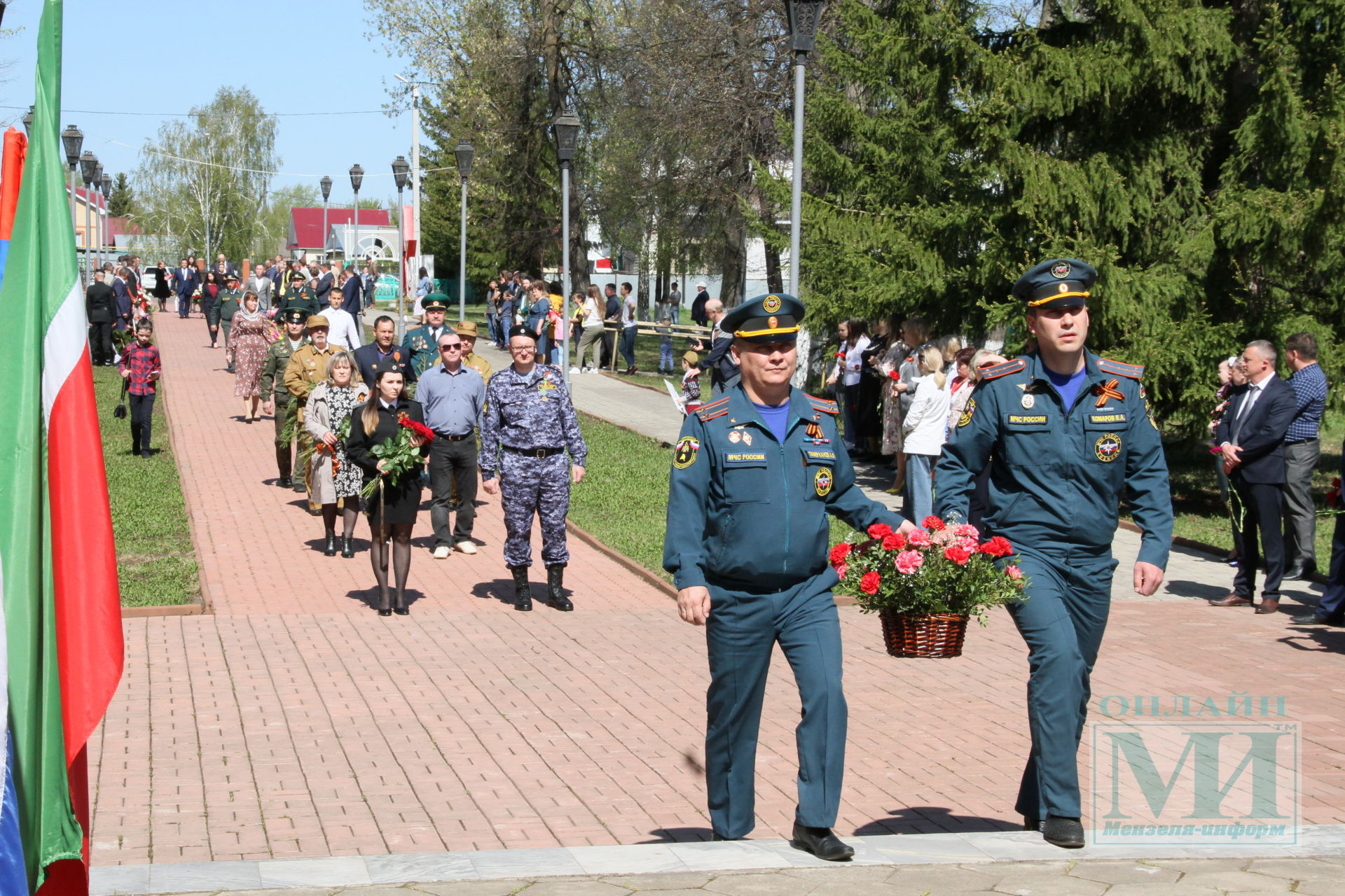 Праздник 9 Мая в Мензелинске