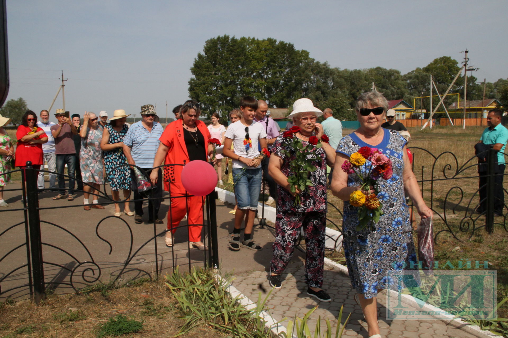 Иске Александровка авылында стелла ачылды