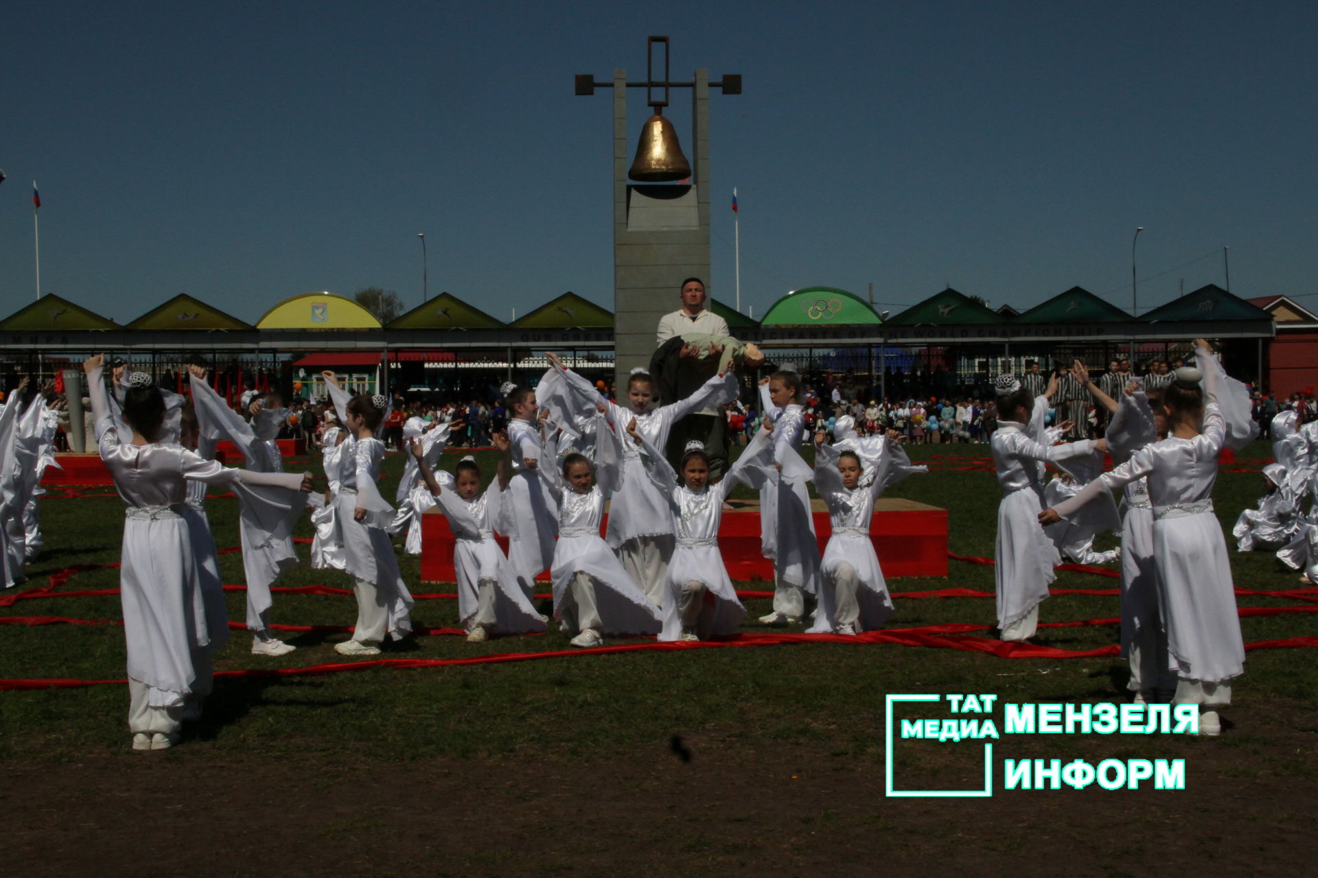 Театрализованное представление в честь Дня Победы в Мензелинске