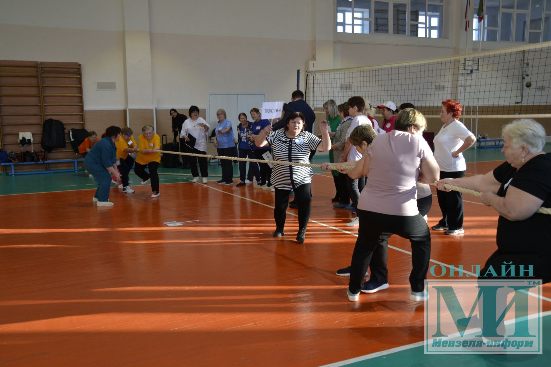 Работающие пенсионеры Мензелинска приняли участие в соревнованиях