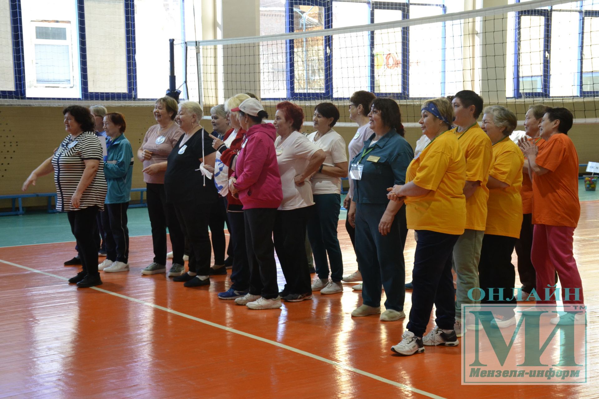 Работающие пенсионеры Мензелинска приняли участие в соревнованиях