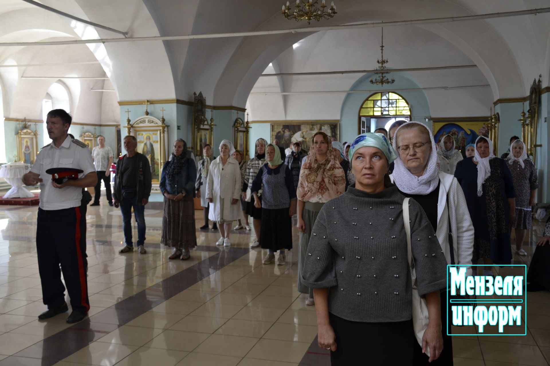 В день памяти преподобномученицы Маргариты в Мензелинске прошли праздничное богослужение и крестный ход