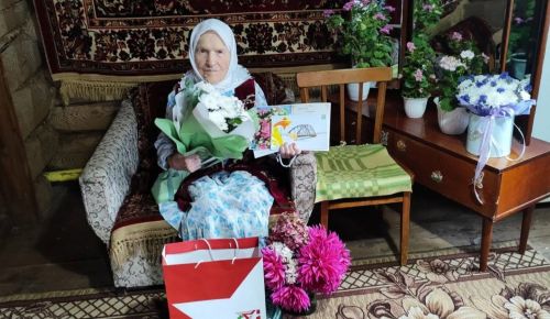 94-летие отмечает труженица тыла из Мензелинского района Агзиба Гумарова