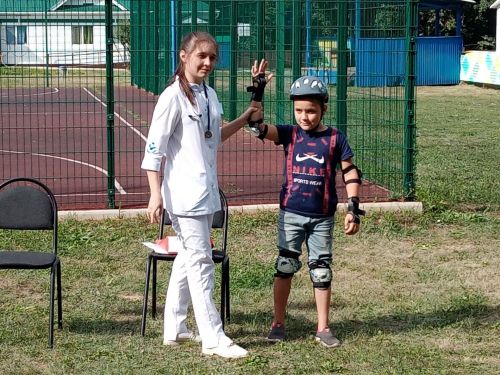 Врач-педиатр ЦРБ рассказала олимпийцам о детском травматизме