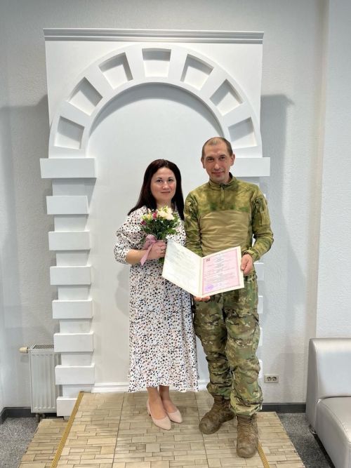 Боец из Мензелинска, вернувшийся в отпуск со специальной военной операции, создал семью