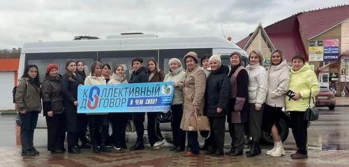 «Сила коллективного договора: Мензелинцы приняли участие в  профсоюзном марафоне