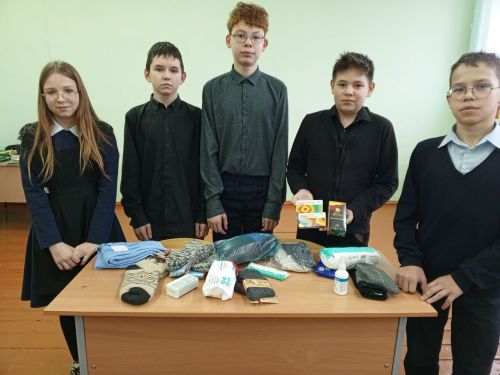Кузембетьевская школа проявила единство в поддержке военнослужащих