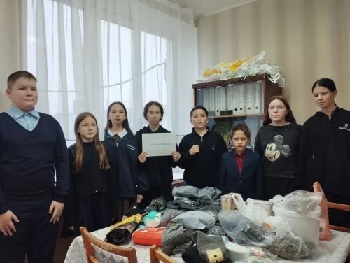 Кузембетьевская школа проявила единство в поддержке военнослужащих