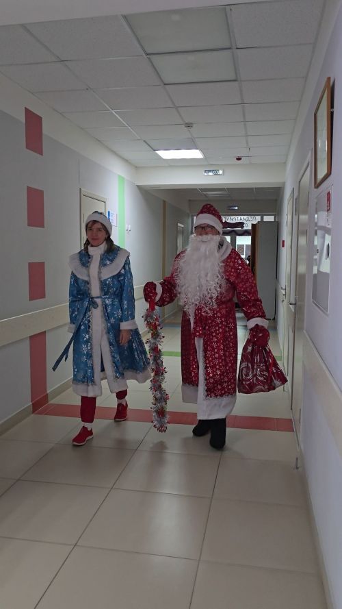 Новогодняя сказка в стенах Мензелинской ЦРБ