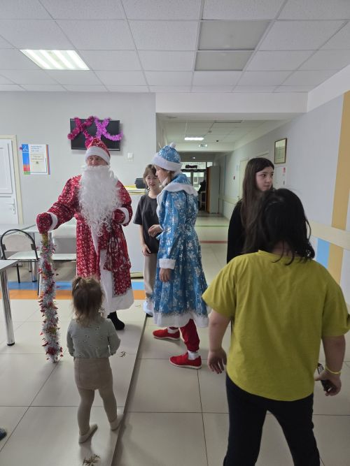 Новогодняя сказка в стенах Мензелинской ЦРБ