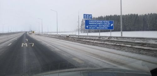 Гасыр төзелеше: яңа юлдан көн саен уртача унике мең машина йөргән