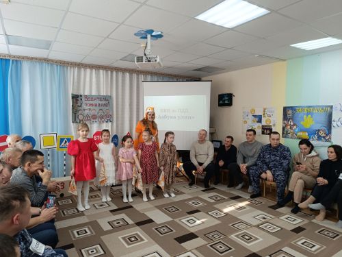 В детском саду № 5 «Зоренька» состоялся КВН по правилам дорожного движения
