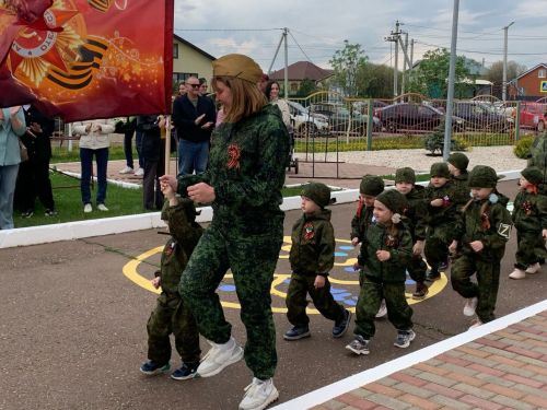 В детском саду № 11 «Шатлык» прошел парад Победы
