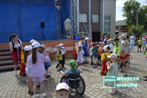День защиты детей в Мензелинске
