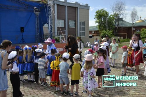 День защиты детей в Мензелинске