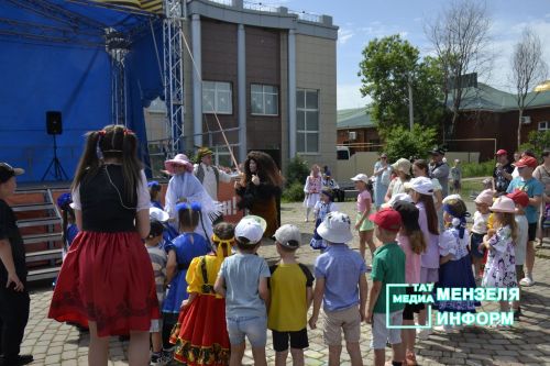 День защиты детей в Мензелинске