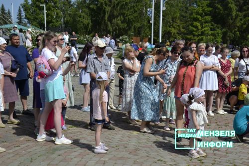 День защиты детей в Мензелинске