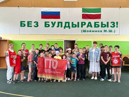 В детском оздоровительном лагере «Полянка» состоялся праздник спорта