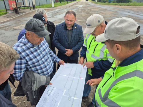 Новым асфальтом будет покрыта и улица Октябрьская города Мензелинска