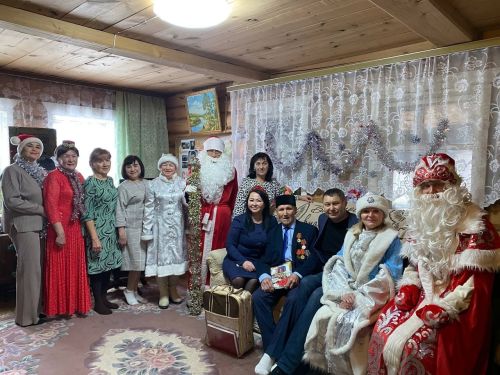 Ветерану Великой Отечественной войны Хасану Гатауллину исполнилось 100 лет