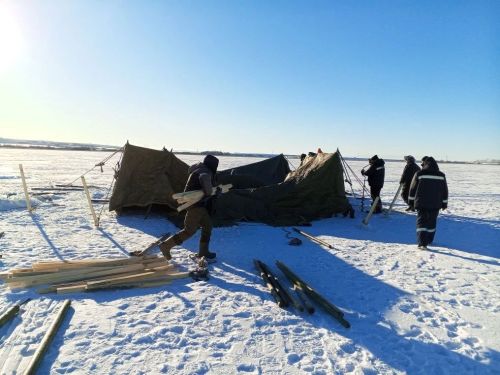 В Мензелинске устанавливают купель