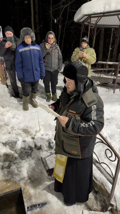 Родник «Шифа» освящен на Крещение в Мензелинском районе