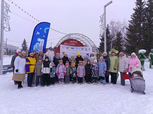 В Мензелинске в рамках проекта «Зима в Татарстане» прошла детская новогодняя программа
