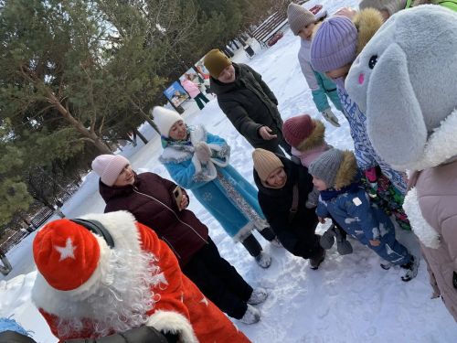 В  Мензелинске прошли зимние забавы