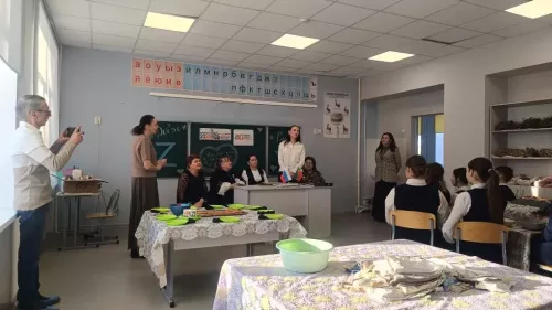 Уроки волонтерства для учащихся Коноваловской школы