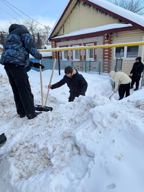 Студенты сельскохозяйственного техникума поддержали ветерана боевых действий