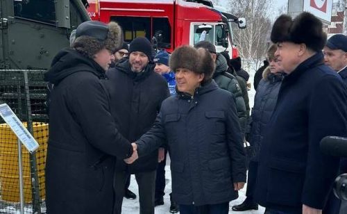 Эш сәфәре белән Яр Чаллы шәһәренә Татарстан Республикасы Рәисе Рөстәм Миңнеханов килде