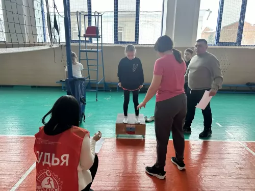 Школьники Мензелинского района приняли участие в зимнем фестивале ГТО
