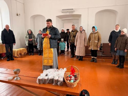 Пасхальные поздравления в сёлах Мензелинского района