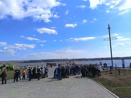 Мензелинский район поприветствовал участников всероссийской акции «Вода России» по телемосту
