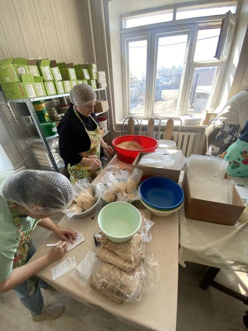 Реабилитационный центр «Умырзая»: более 500 сухих супов отправятся к защитникам