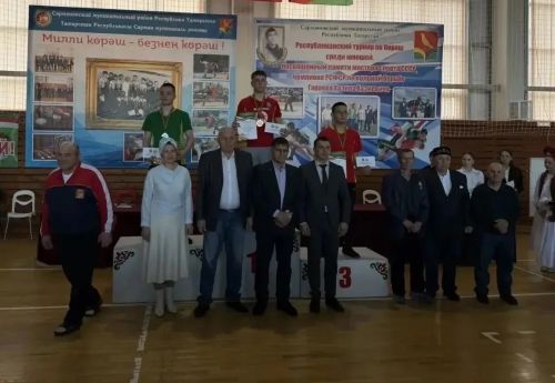 Егор Юнзель занял первое место в Сарманове