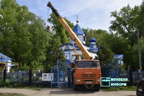 В Казанско-Богородицкой церкви появилась новая звонница