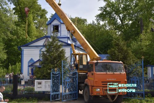В Казанско-Богородицкой церкви появилась новая звонница