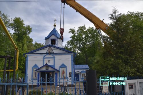 В Казанско-Богородицкой церкви появилась новая звонница