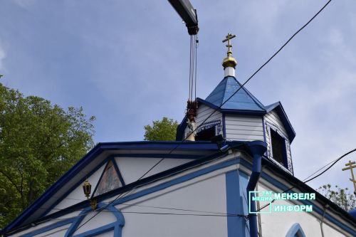 В Казанско-Богородицкой церкви появилась новая звонница