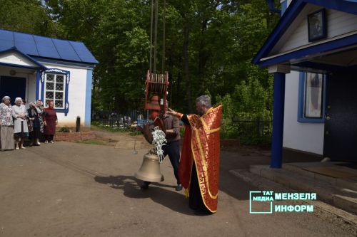 В Казанско-Богородицкой церкви появилась новая звонница