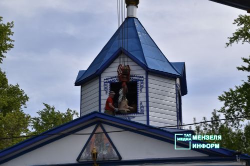 В Казанско-Богородицкой церкви появилась новая звонница