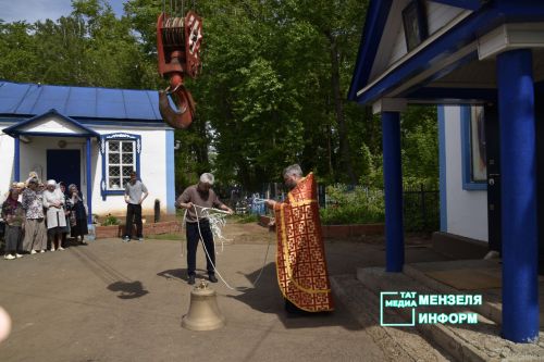 В Казанско-Богородицкой церкви появилась новая звонница