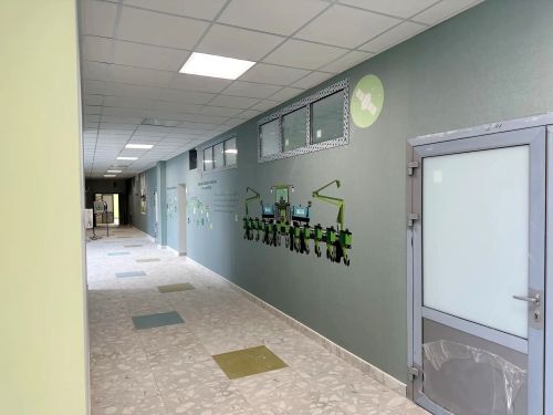 Строительство новой школы в микрорайоне Садак продолжается